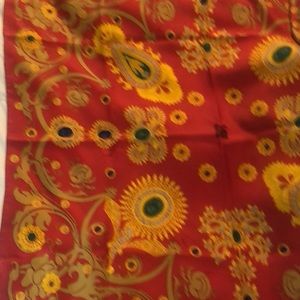 Mantero silk twill scarf. 34” square approx.